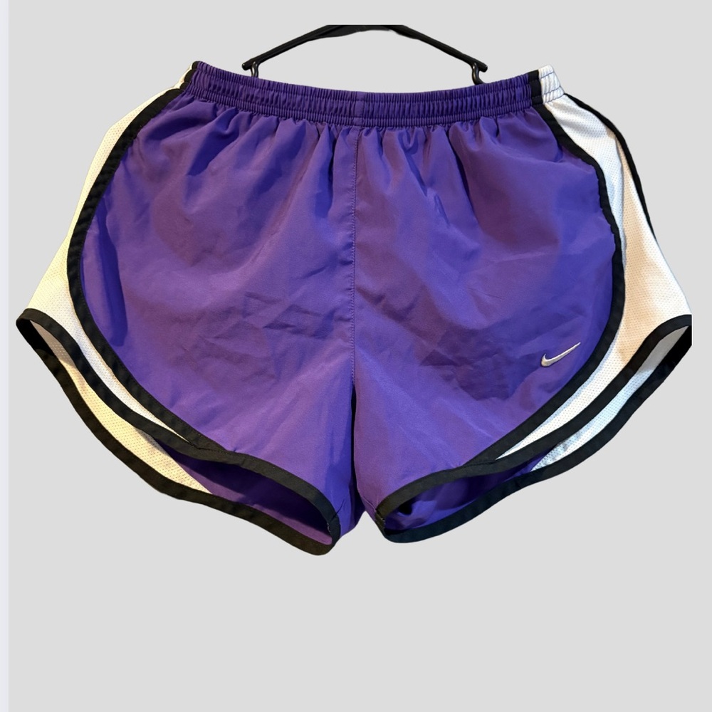 Nike Purple Athletic Shorts Lightweight Elastic Waist